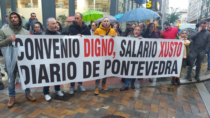 O Colexio de Xornalistas solidarízase co persoal do 'Diario de Pontevedra'